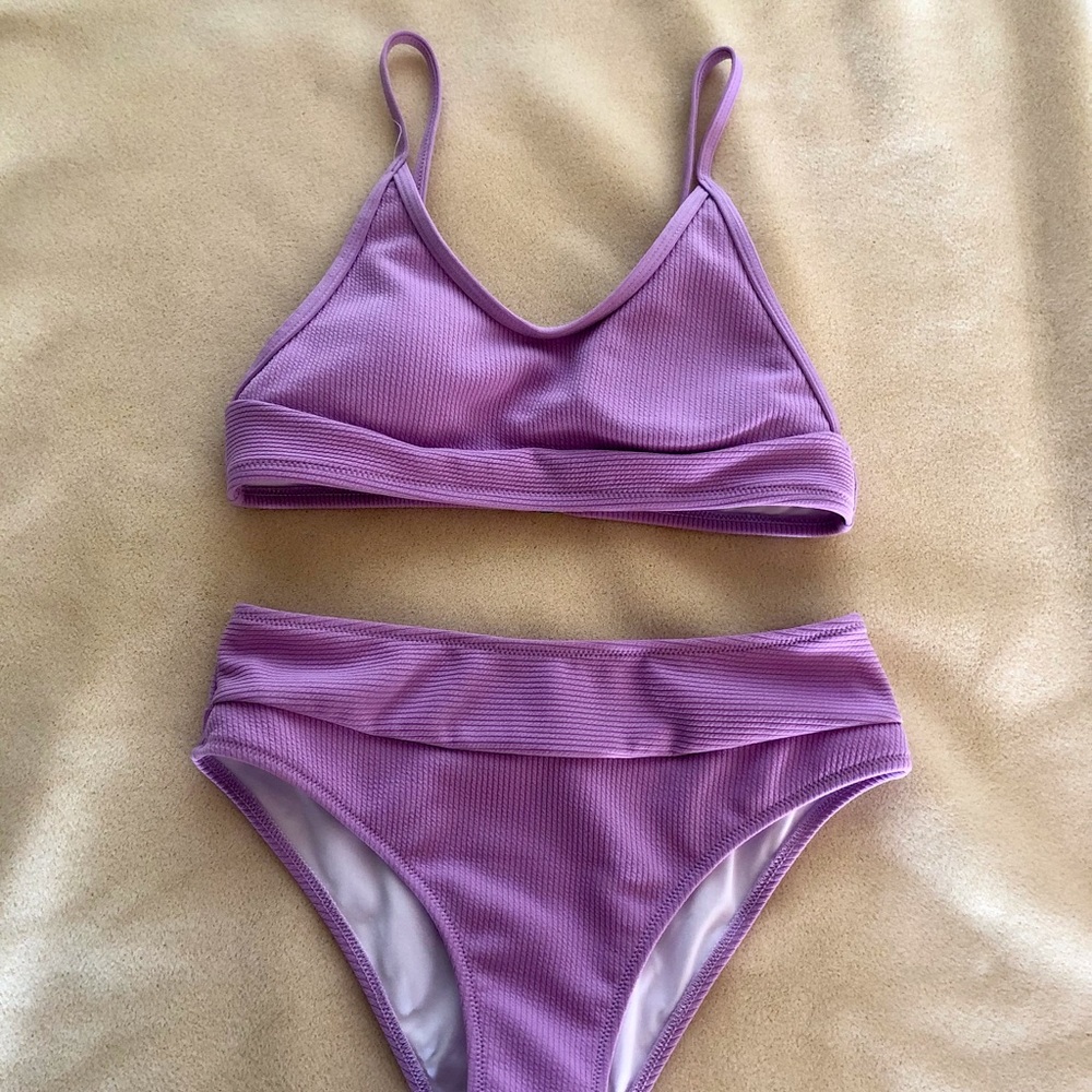 Purple bikini